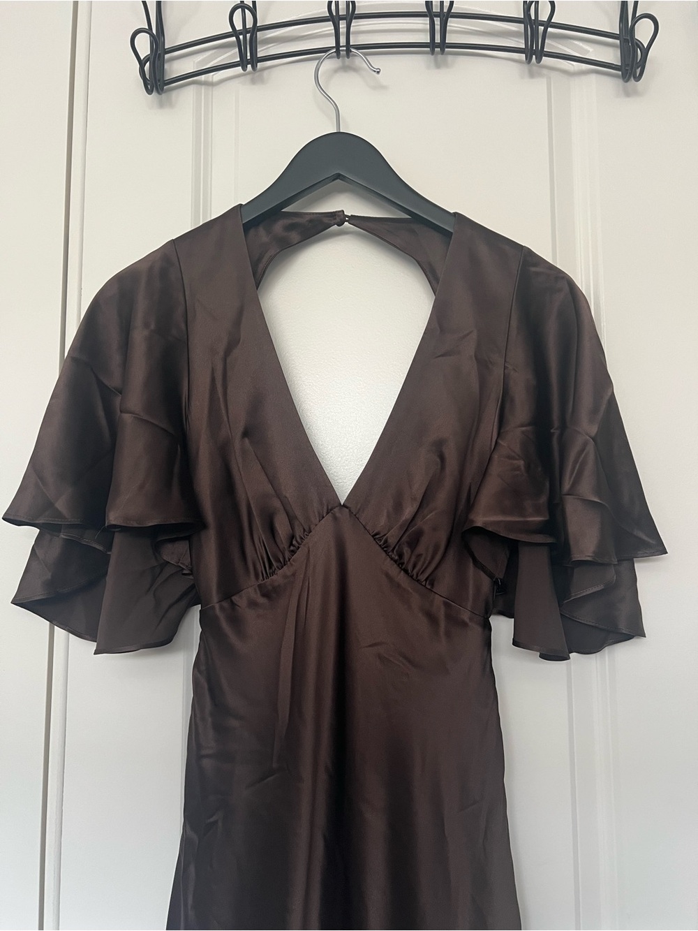 Reformation Thea Silk Open-Back Dress NWT - Picture 10 of 14